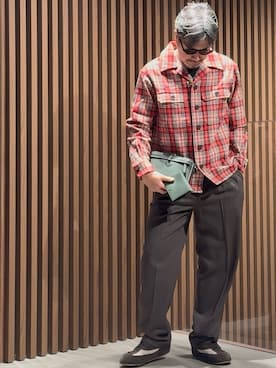 「アイテム（財布）」を使った、じゅんちゃんさん（メンズ・176cm）の冬コーディネート