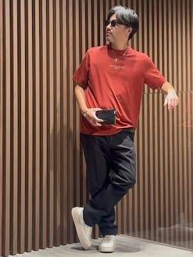 「アイテム（財布）」を使った、じゅんちゃんさん（メンズ・176cm）の秋コーディネート