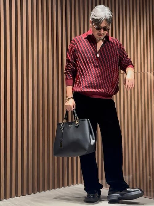 EMPORIO ARMANI セーター ニット 「エンポリオ アルマーニ」ハーフ