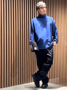 「EA Roppongi」｜じゅんちゃんさん（メンズ・176cm）の秋コーディネート