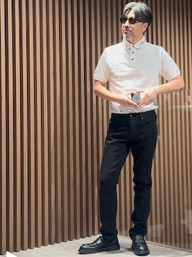「アイテム（スマホグッズ）」を使った、じゅんちゃんさん（メンズ・176cm）の夏コーディネート