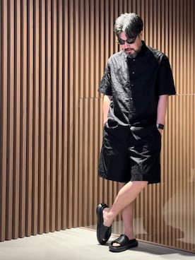 「EA Roppongi」｜じゅんちゃんさん（メンズ・176cm）の夏コーディネート