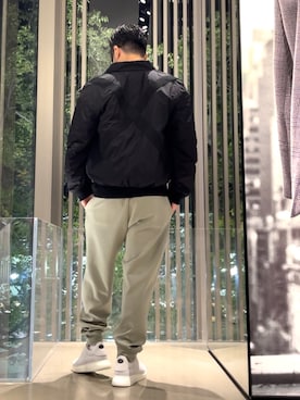 「ワンポイント」｜「アイテム（その他）」を使った、じゅんちゃんさん（メンズ・176cm）の秋コーディネート