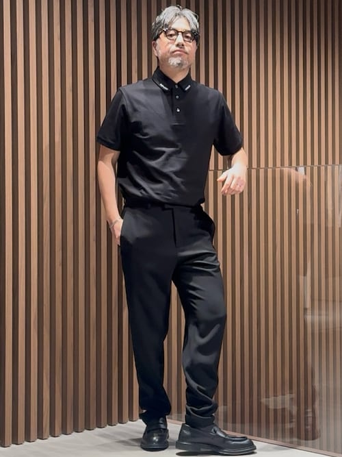 エンポリオ売れ筋商品|||アルマーニEmporio Armaniベージュニットポロシャツ38 EMPORIO ARMANI エンポリオアルマーニ ポロシャツ メンズ