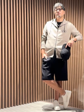 「EA Roppongi」｜「アイテム（アクセサリー）」を使った、じゅんちゃんさん（メンズ・176cm）の秋コーディネート