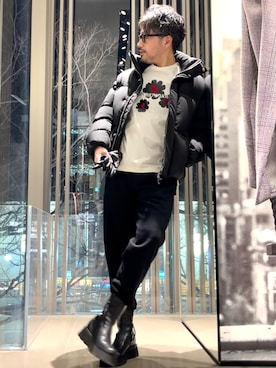 じゅんちゃんさん（メンズ・176cm）の冬コーディネート