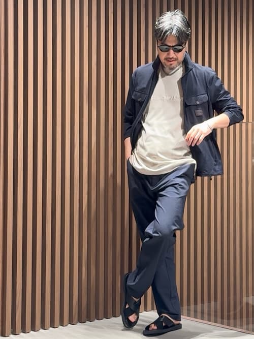 EMPORIO ARMANI サンダル 「エンポリオ アルマーニ」クロスサンダル