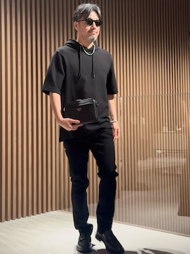「アイテム（スウェット）」を使った、じゅんちゃんさん（メンズ・176cm）の夏コーディネート