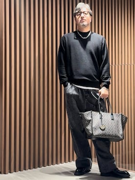 「EA Roppongi」｜じゅんちゃんさん（メンズ・176cm）の冬コーディネート