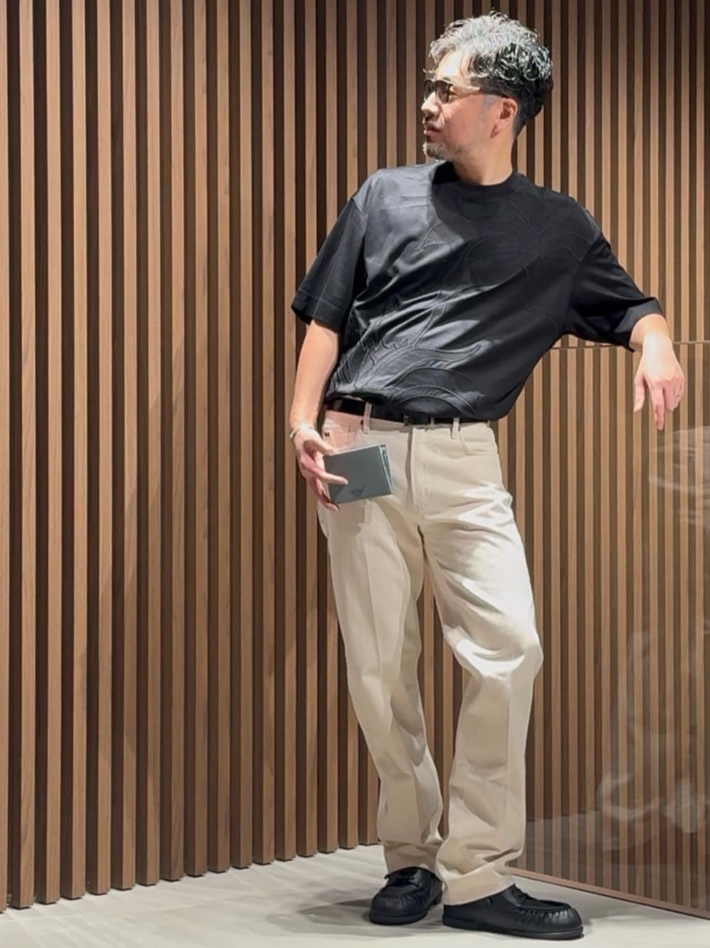 [新品・半額以下]EMPORIO ARMANI　リヨセル混紡ジャージー　半袖 8N1CG0_1JUVZ_0999_R_FW2025.jpg