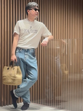 「アイテム（財布/小物）」を使った、じゅんちゃんさん（メンズ・176cm）の春コーディネート