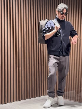 じゅんちゃんさん（メンズ・176cm）の冬コーディネート