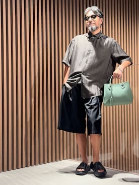 「EA Roppongi」｜「アイテム（アクセサリー）」を使った、じゅんちゃんさん（メンズ・176cm）の秋コーディネート
