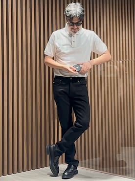 「アイテム（スマホグッズ）」を使った、じゅんちゃんさん（メンズ・176cm）の夏コーディネート