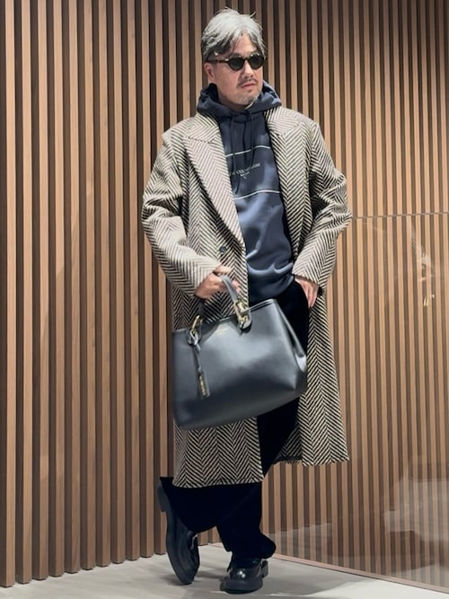 ジョルジオ アルマーニ 48万 グレンチェック シェブロン織ニット ジャケット ジョルジオ アルマーニ 48万 グレンチェック シェブロン織ニット