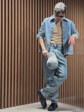 じゅんちゃんさん（メンズ・176cm）の冬コーディネート