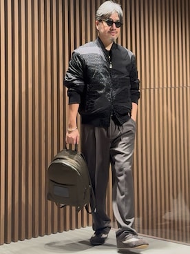 「アイテム（アクセサリー、その他）」を使った、じゅんちゃんさん（メンズ・176cm）の秋コーディネート