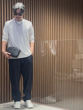 「エンポリオアルマーニ」｜じゅんちゃんさん（メンズ・176cm）の秋コーディネート