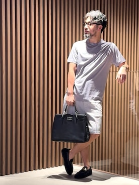「EA Roppongi」｜「アイテム（アクセサリー）」を使った、じゅんちゃんさん（メンズ・176cm）の夏コーディネート
