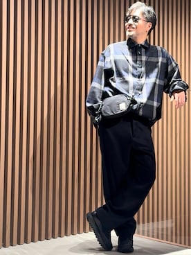「EA Roppongi」｜じゅんちゃんさん（メンズ・176cm）の秋コーディネート