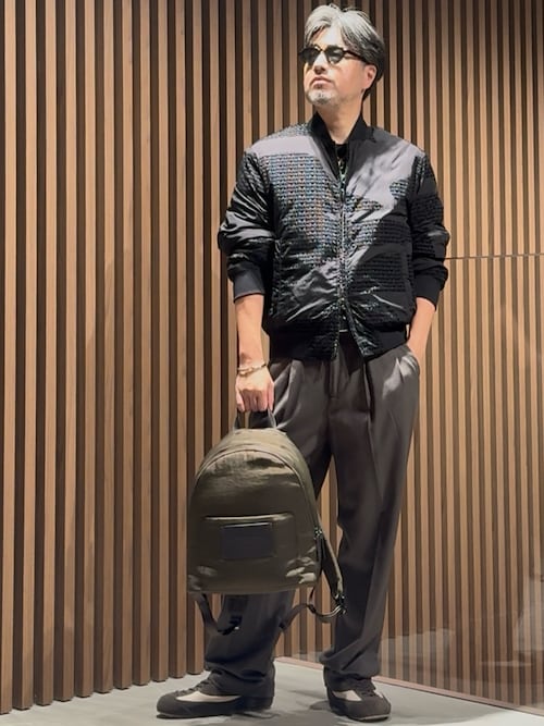 EMPORIO ARMANI リバーシブル　ブルゾン54 セール】【エンポリオ アルマーニ】リバーシブルブルゾン ナイロン