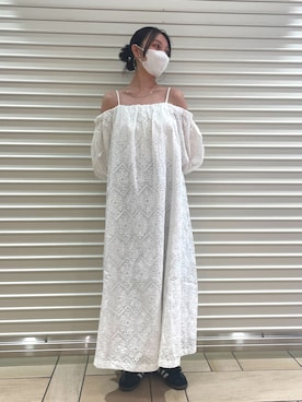 井上愛さん(レディース・160cm)の春コーディネート