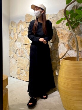 井上愛さん（レディース・160cm）の春コーディネート