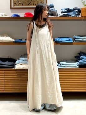 「Ungrid（アングリッド）のアイテム（ワンピース/ドレス）」を使った、井上愛さん（レディース・160cm）の夏コーディネート