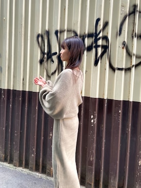 井上愛さん(レディース・160cm)の秋コーディネート