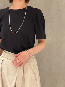 井上愛さん(レディース・160cm)の春コーディネート