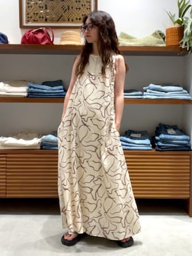 井上愛さん（レディース・160cm）の夏コーディネート