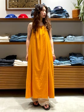 「Ungrid（アングリッド）のアイテム」を使った、井上愛さん（レディース・160cm）の夏コーディネート