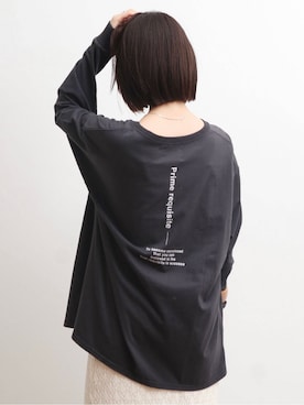 井上愛さん（レディース・160cm）の冬コーディネート