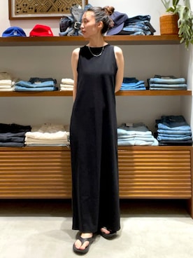 「Ungrid（アングリッド）のアイテム（ワンピース/ドレス）」を使った、井上愛さん（レディース・160cm）の夏コーディネート