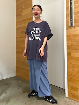 井上愛さん（レディース・160cm）の春コーディネート