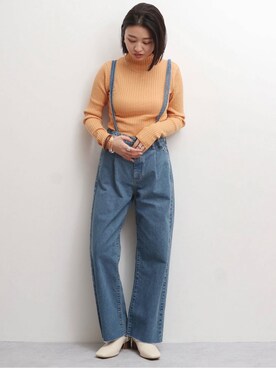 井上愛さん（レディース・160cm）の春コーディネート