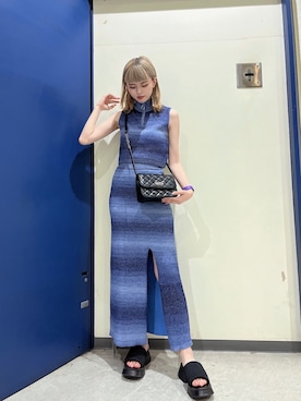 奥野由樹さん（レディース・163cm）の春コーディネート