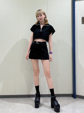 奥野由樹さん（レディース・163cm）の夏コーディネート