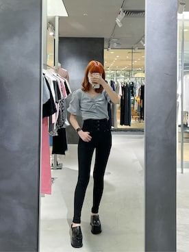 奥野由樹さん（レディース・163cm）の夏コーディネート