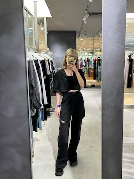 奥野由樹さん（レディース・163cm）の夏コーディネート