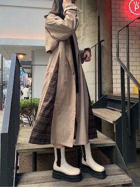 奥野由樹さん(レディース・163cm)の夏コーディネート