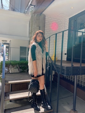 「158cmコーデ」｜「アイテム（ブーツ）」を使った、aikaさん（レディース・158cm）の秋コーディネート
