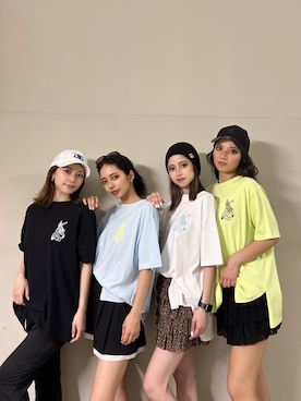 「GYDA（ジェイダ）のアイテム」を使った、aikaさん（レディース・158cm）の夏コーディネート
