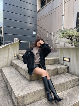 aikaさん（レディース・158cm）の冬コーディネート