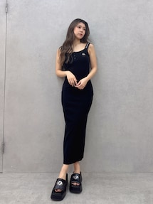 ワンピース gauy ジェイダ GYDA オフショルデザインシャギーニットワンピース