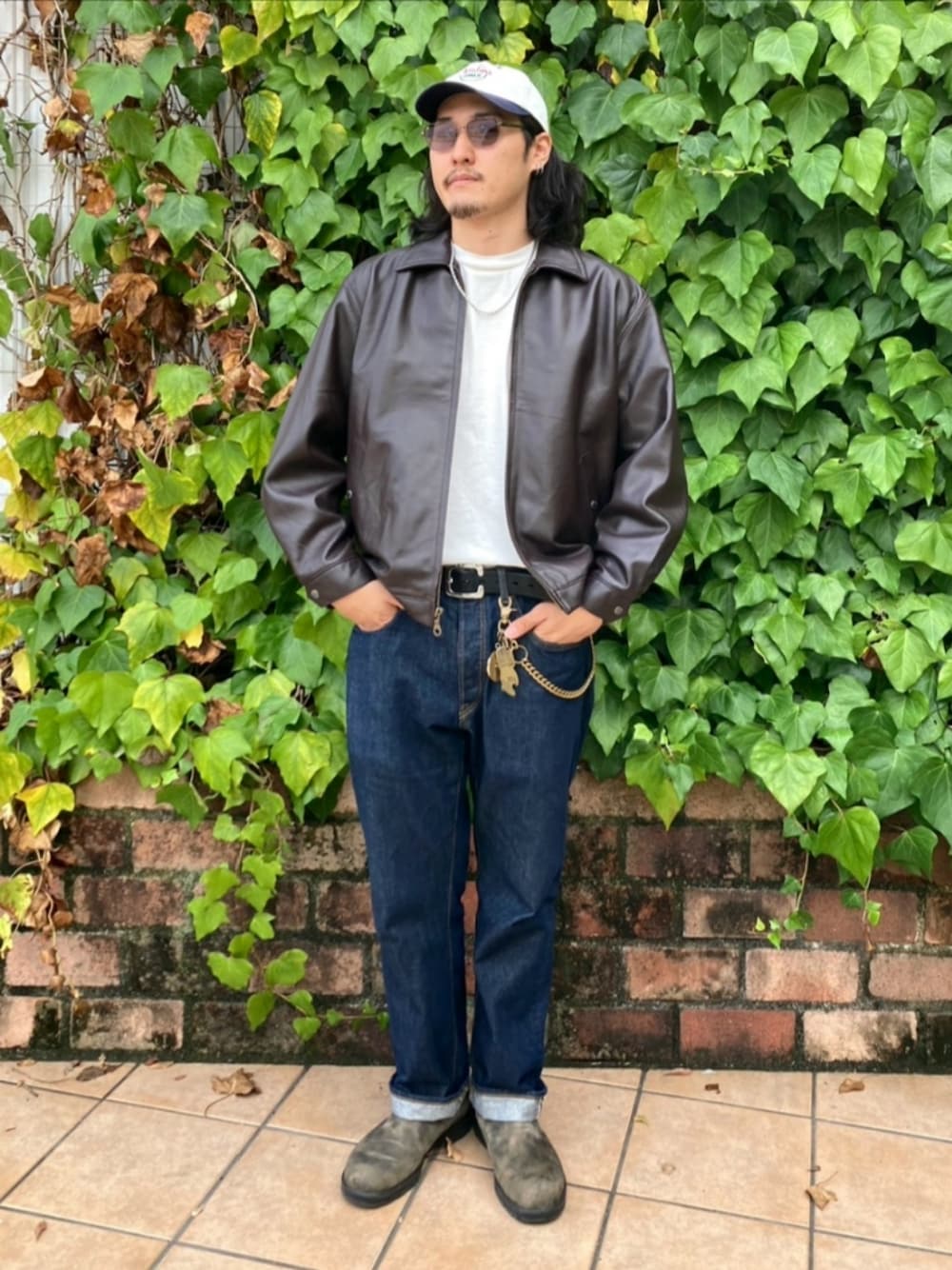 AVIREX コンフォータブル レザー スイング トップ ジャケット AVIREX（アヴィレックス）の「COMFORTABLE LEATHER SWING TOP JACKET