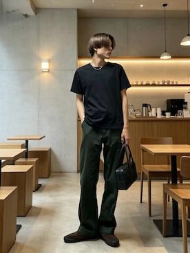 「KLON（クローン）のアイテム」を使った、ゆさん（メンズ・180cm）の夏コーディネート