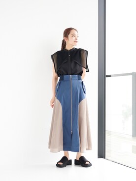 yuripinofukuさん（レディース・158cm）の夏コーディネート