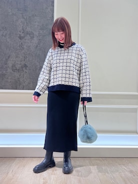 katosanpiiiさん（レディース・161cm）の冬コーディネート