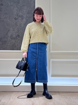 「ツイード」｜katosanpiiiさん（レディース・161cm）の冬コーディネート